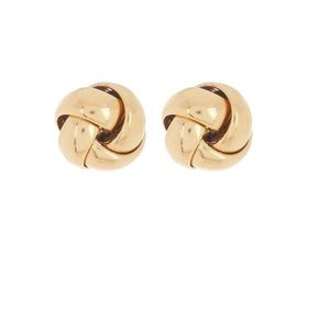Knot stud earrings